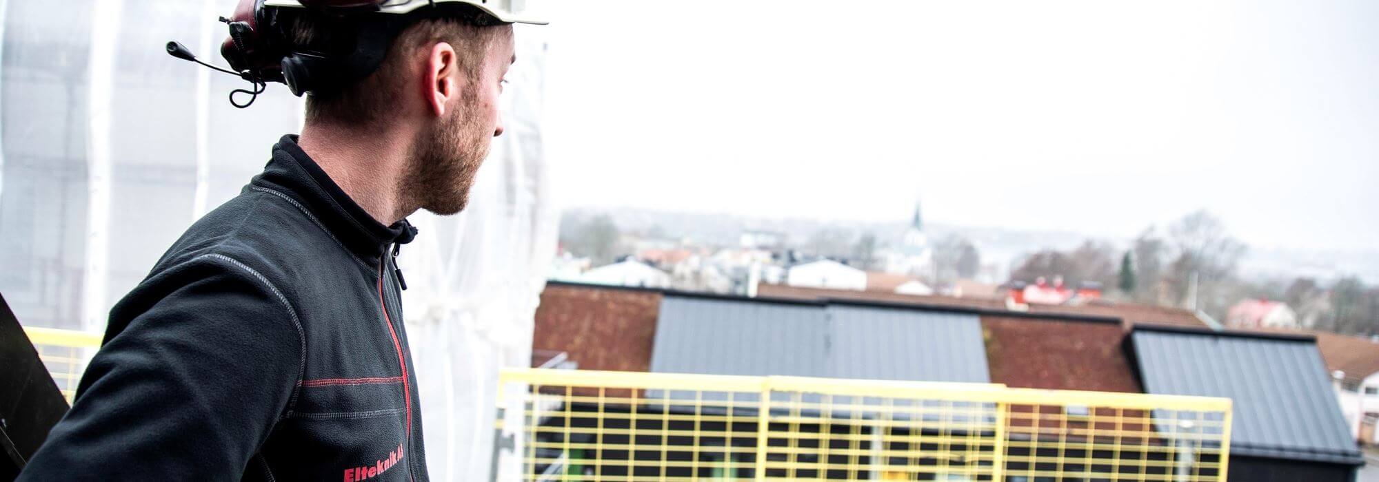 Slite El installerar solceller på Gotland