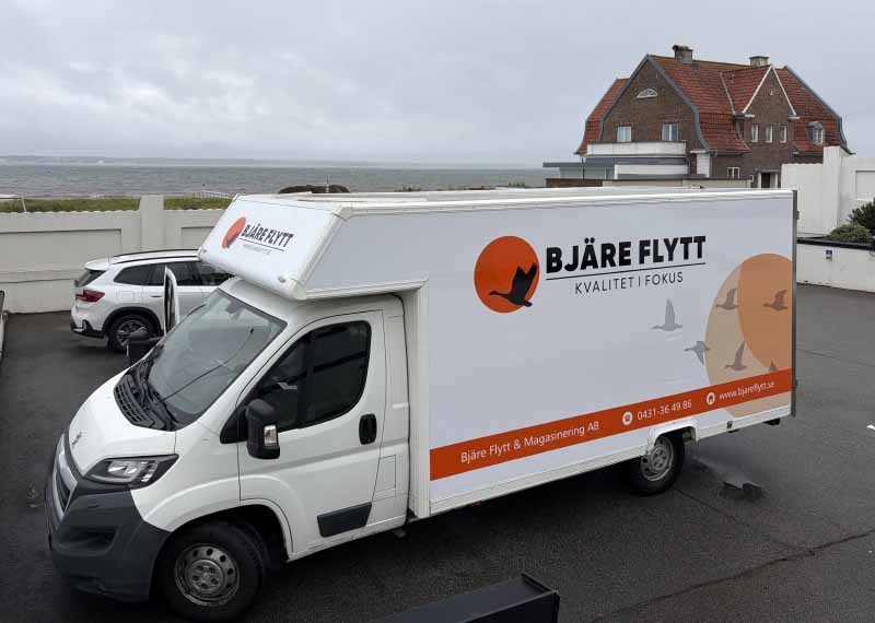Bjäre Flytt är en professionell sköter företagsflytt i Båstad