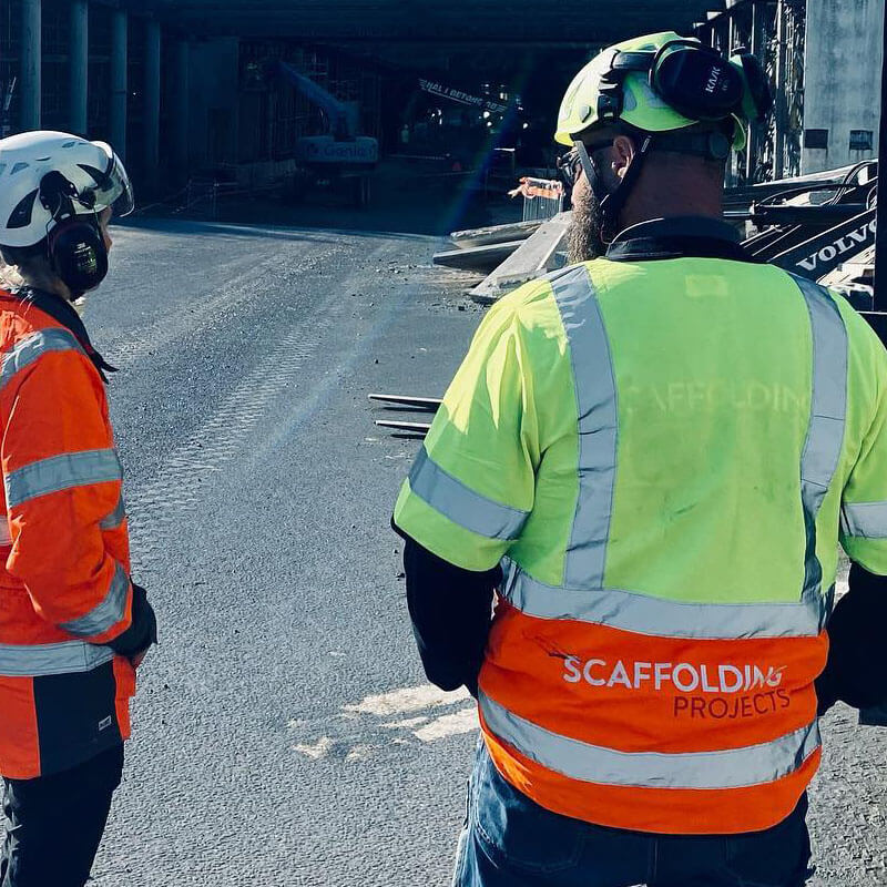 Scaffolding Projects har byggnadsställningar infrastruktur tekniska lösningar